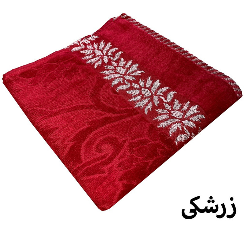 حوله استخری هنرمند مدل ابریشمی سایز 70×135 سانتی متر