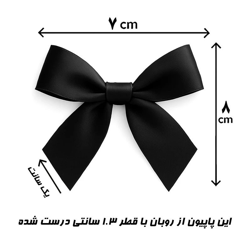 ابزار کادویی مدل پاپیون بسته 50 عددی