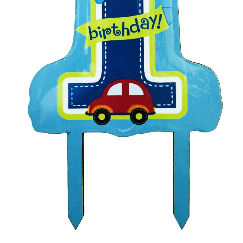 تاپر تزیین کیک مدل First Birthday Boy