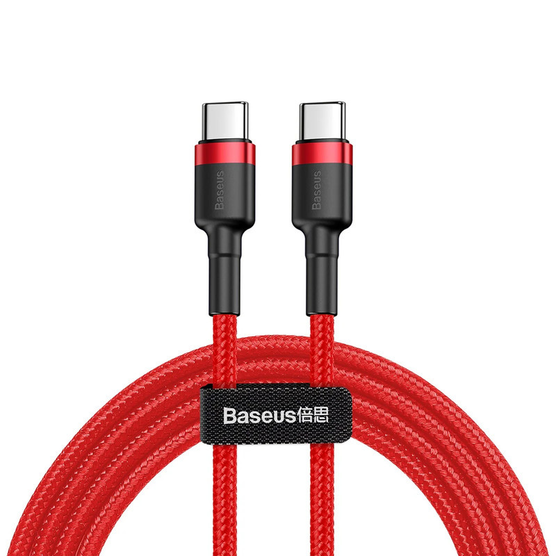 کابل USB-C باسئوس مدل Cafule PD2.0 طول 1 متر