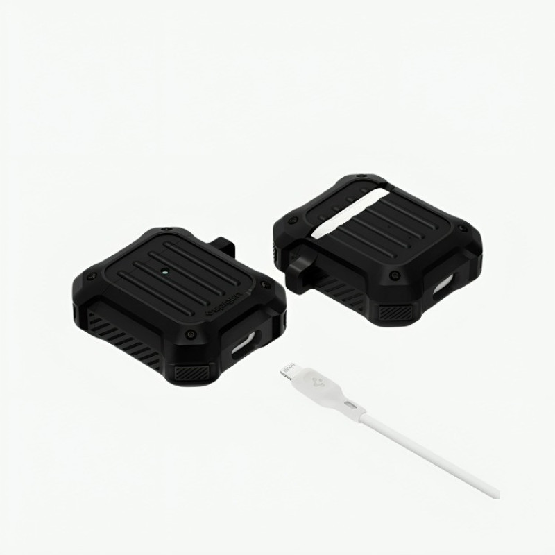 کاور اسپیگن مدل Tank Armor مناسب برای کیس اپل AirPods 12