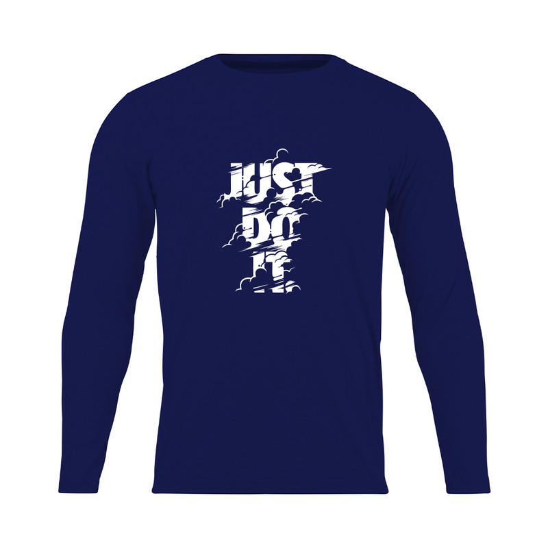 تی شرت آستین بلند مردانه مدل NC1_0364_just do it