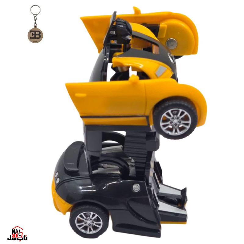 ماشین بازی ناب سل مدل بوگاتی تبدیل شونده Bugatti Naab001 همراه با جاسوییچی