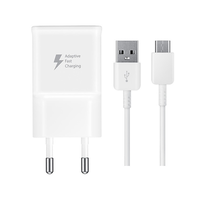 شارژر دیواری مدل EP-TA20EWECGWW به همراه کابل تبدیل USB-C