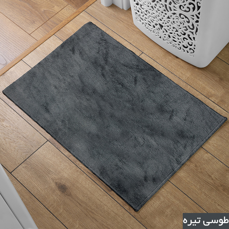 پادری شاران هوم مدل 3 لایه اسفنج دار طرح مخمل سایز 50×80 سانتی متر