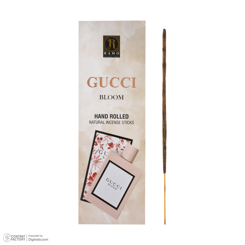 عود رامو مدل 004 رایحه ادکلن GUCCI BLOOM بسته 20 عددی