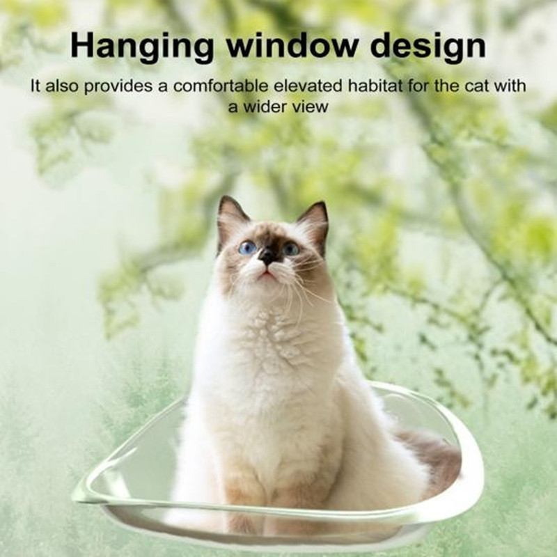 جای خواب گربه مدل شیشه ای مکشی window Bed