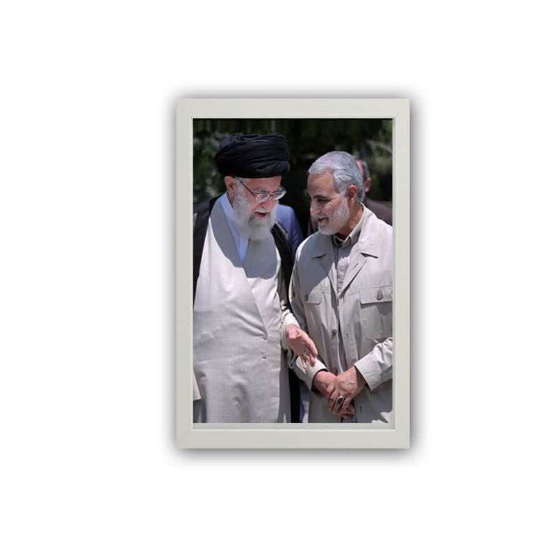 تابلو مدل رهبر و سردار سلیمانی 388