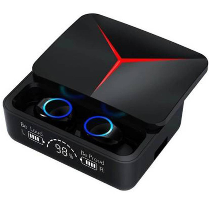 هدفون بلوتوثی مدل M90 Pro بدون قابلیت نویز کنسلینگ، درگاه شارژ USB Type-C، با قابلیت شارژ سریع، دارای نشانگر LED، امکان استفاده به عنوان پاوربانک، مقاوم در برابر آب
