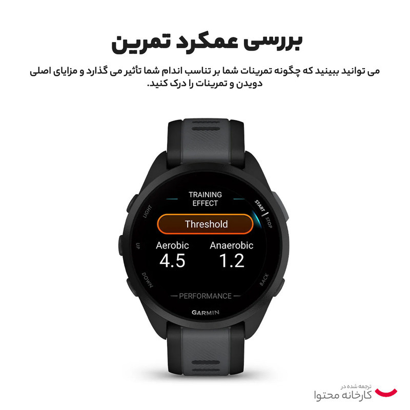 ساعت هوشمند گارمین مدل Forerunner 165 music