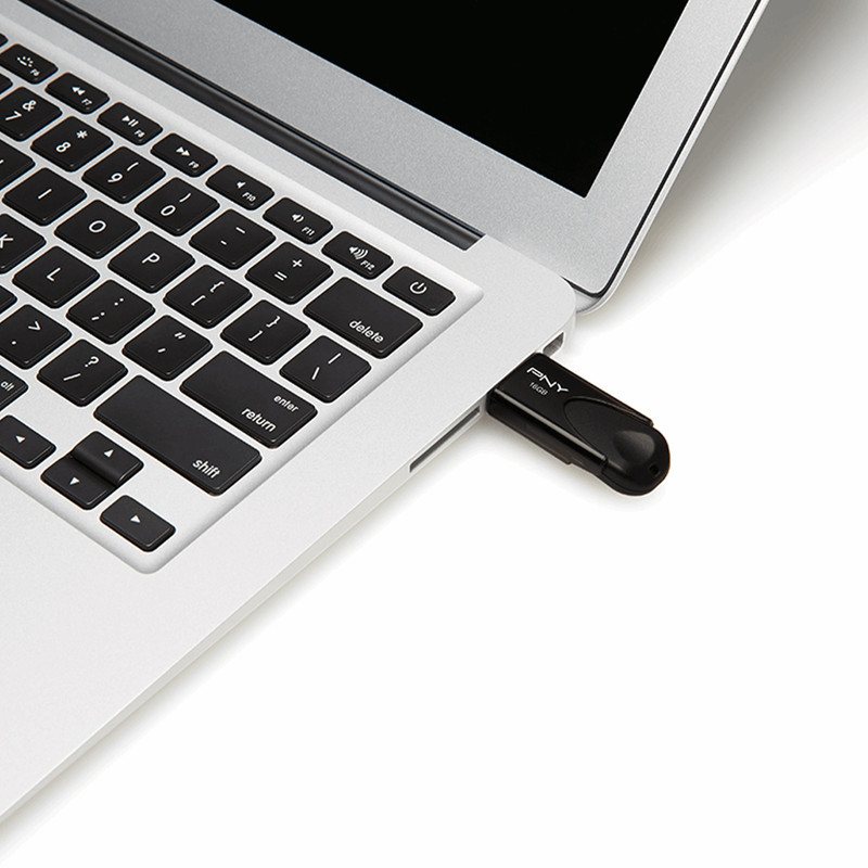 فلش مموری پی ان وای مدل ATTACHE 4 ظرفیت 128 گیگابایت با رابط USB 2.0