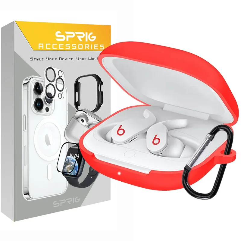 کاور اسپریگ مدل Silicon-SP مناسب برای کیس هدفون بی سیم بیتس Fit Pro