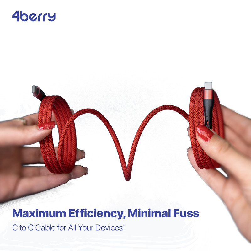 کابل USB-C فوربری مدل Magnetic KS-CC01-60W طول 1 متر