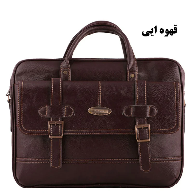 کیف لپ تاپ چرم ما مدل MJ-20 مناسب برای لپ تاپ 15.6 اینچی