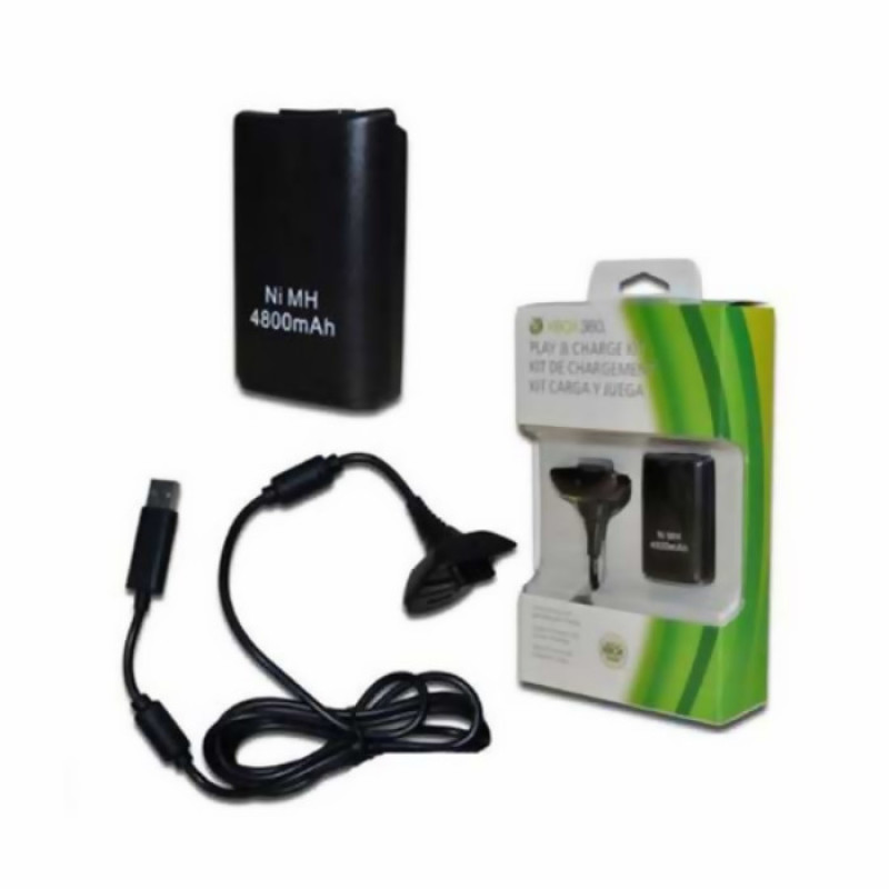 باتری و شارژر دسته بازی ایکس باکس 360 مدل X_PLUS