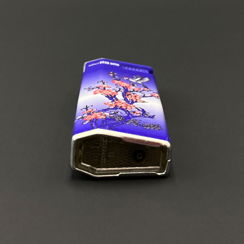 فندک مدل دکمه جت اتمی طرح گل کد DKD-1931