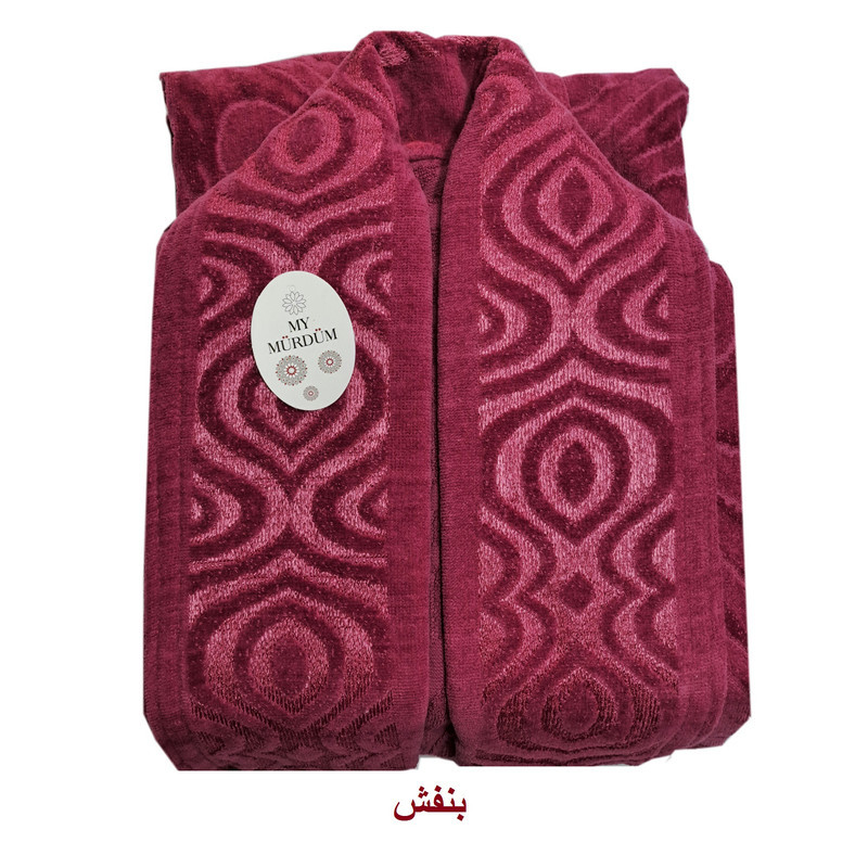 حوله پالتویی موردوم مدل تن پوش برجسته کد SA-90 سایز 125 سانتی متر