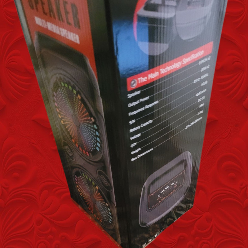 اسپیکر بلوتوثی قابل حمل مدل MULTI-MEDIA-SPEAKER