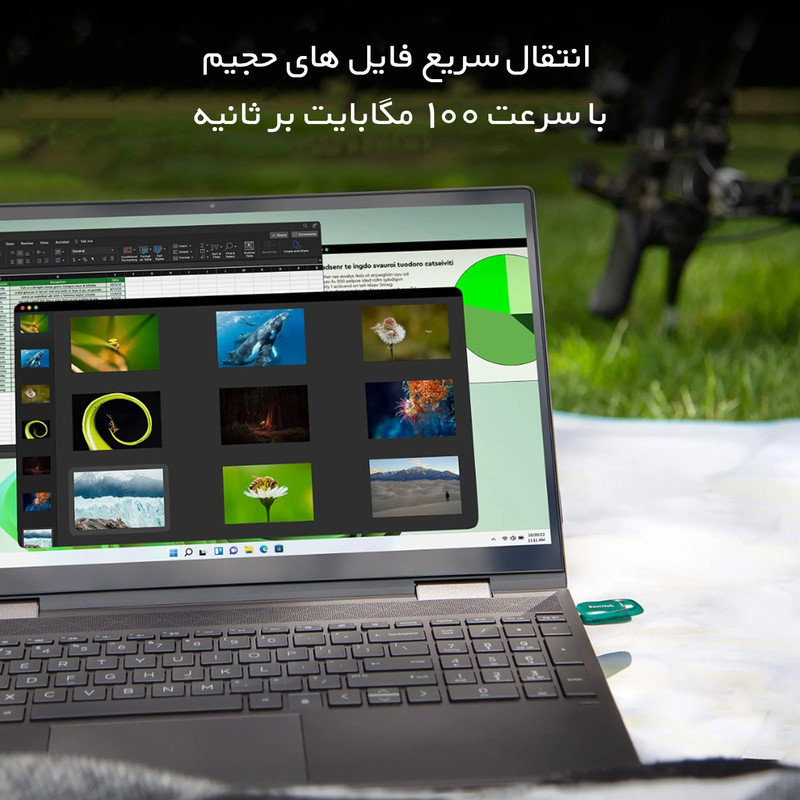 فلش مموری سن دیسک مدل ECO USB3.2 ظرفیت 512 گیگابایت
