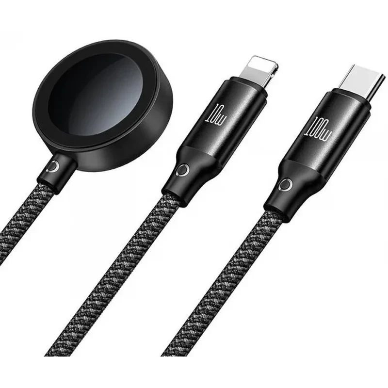 کابل تبدیل USB-C به میکرو اپل واچلایتنینگUSB-C مک دودو مدل ca-4940 طول 1.2 متر