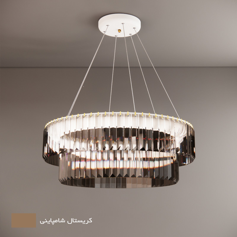 لوستر نورکیا مدل تک حلقه کاردی کد 1R-55K