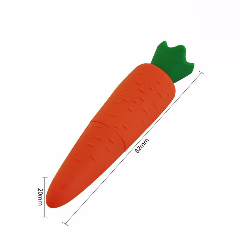 فلش مموری طرح هویج مدل UL-Carrots01 ظرفیت 64 گیگابایت