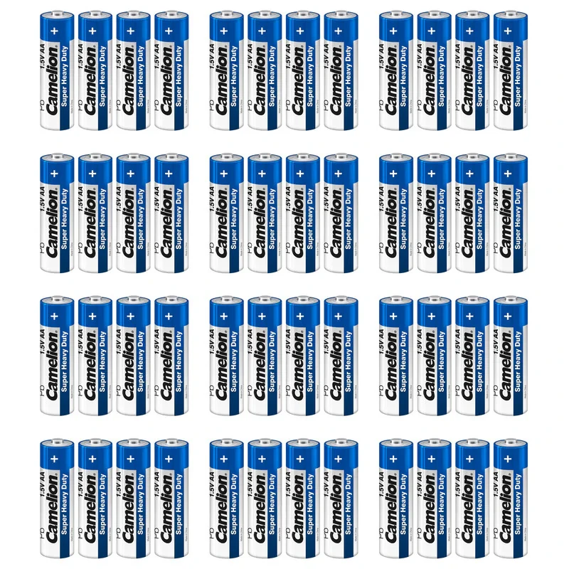 باتری قلمی کملیون مدل Super Heavy Duty بسته 48 عددی