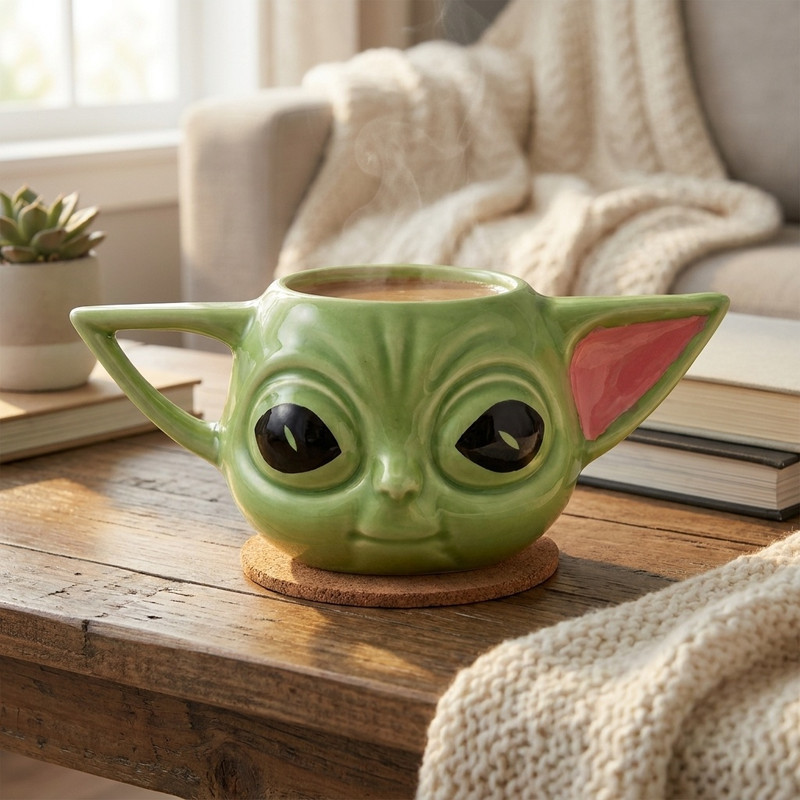 ماگ مدل بیبی یودا کد BABY YODA 1