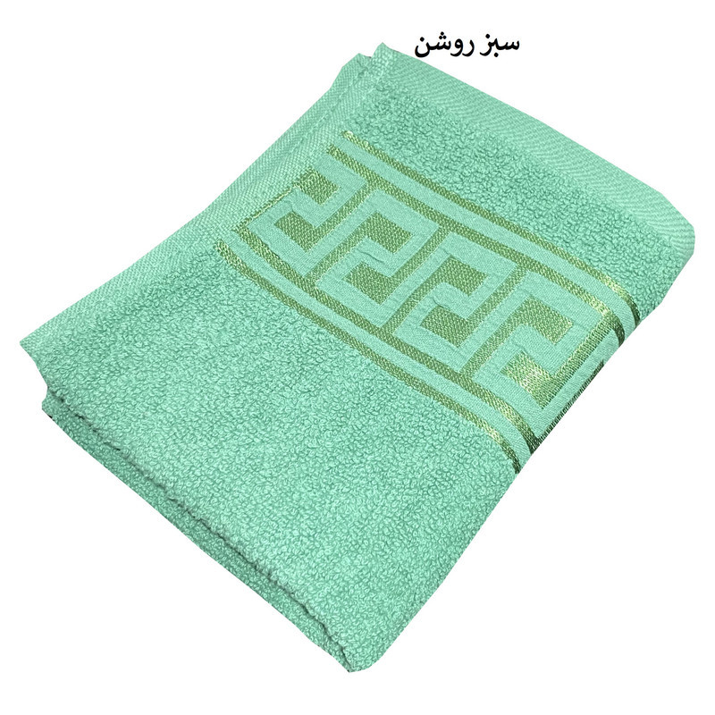 حوله دستی بهباف آذر کد 1821 سایز 30×58 سانتی متر