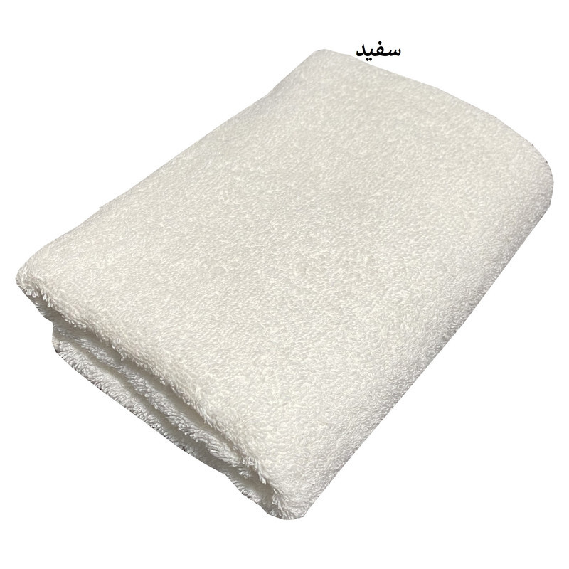 حوله دستی شایسته مدل تبسم سایز 40x75 سانتی متر