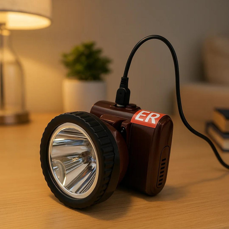 چراغ پیشانی مدل TYPE-C-ER با نور مهتابی