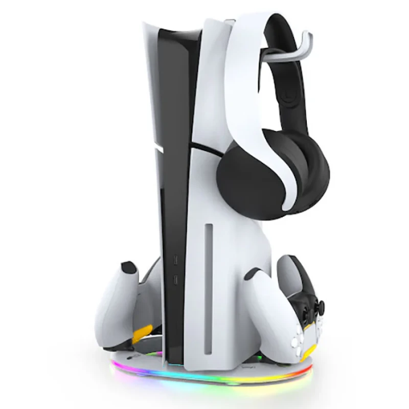 فن و پایه شارژر RGB پلی استیشن 5 آی پگا مدل PG-P5S045