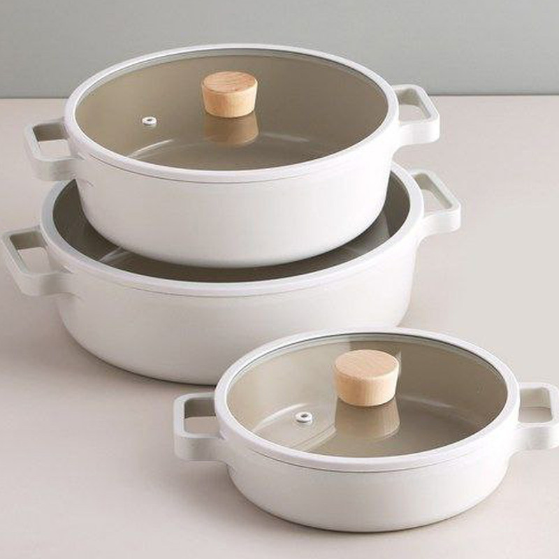 تابه نیوفلیم مدل LOW STOCKPOT سایز 30