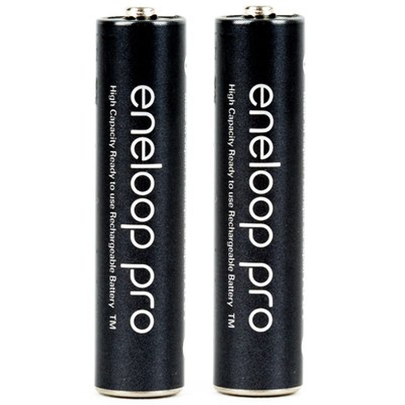 باتری نیم قلمی قابل شارژ پاناسونیک مدل eneloop-pro بسته دو عددی