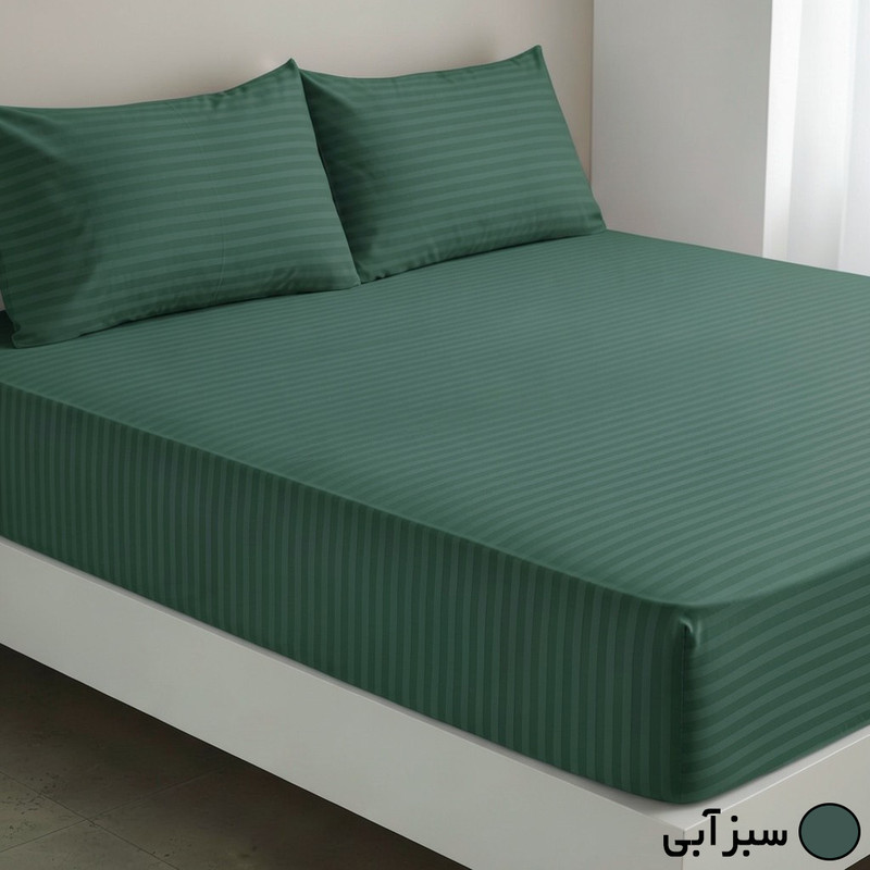 سرویس ملحفه 2 نفره 3 تکه مانیکاهوم مدل هتلی PARALLEL PLUS