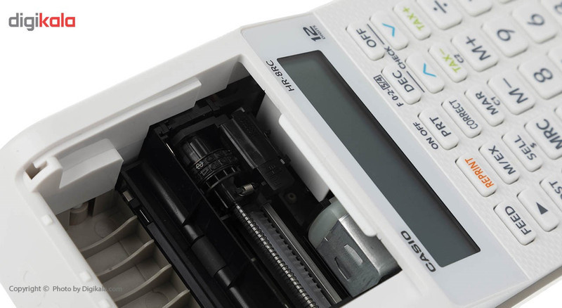 ماشین حساب کاسیو مدل HR-8RC-BK