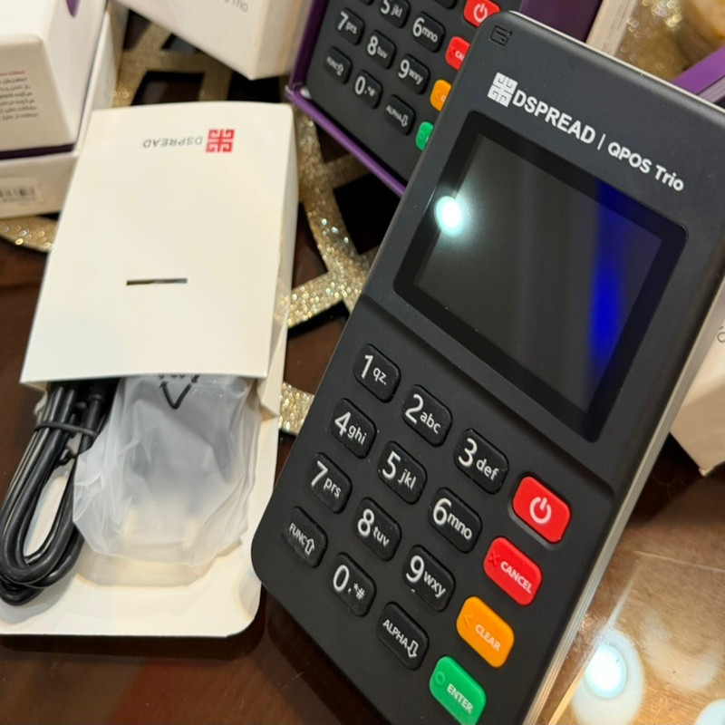 کارتخوان سیار دی اس پی رید مدل QPos-Trio