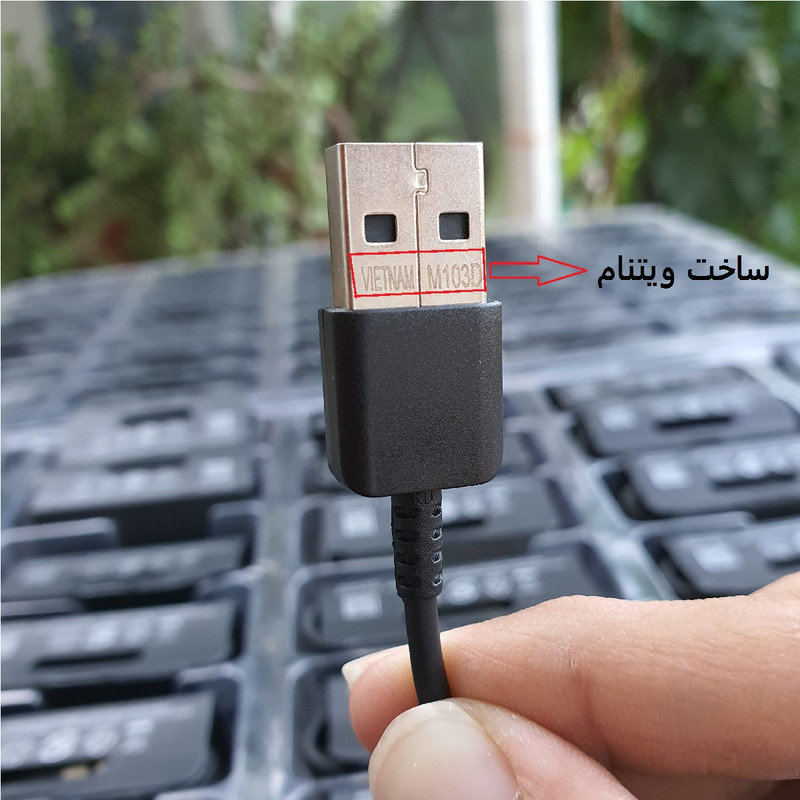 کابل تبدیل USB به USB-C مدل S10 طول 1 متر