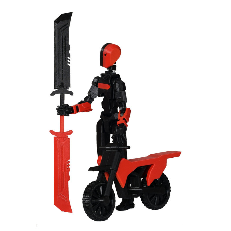 اکشن فیگور مدل DUMMY 13 SWORDSMAM بسته 3 عددی