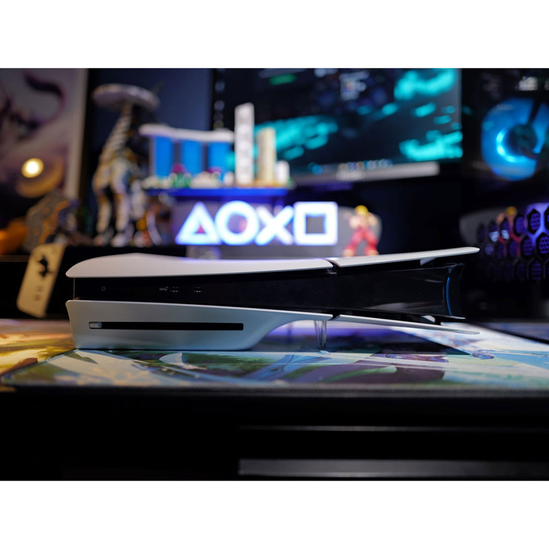 کنسول بازی سونی مدل PlayStation 5 Slim ریجن اروپا سری 2016A نسخه دیسک‌خور ظرفیت یک ترابایت به همراه دسته اضافی و بازی EA SPORTS FC 26