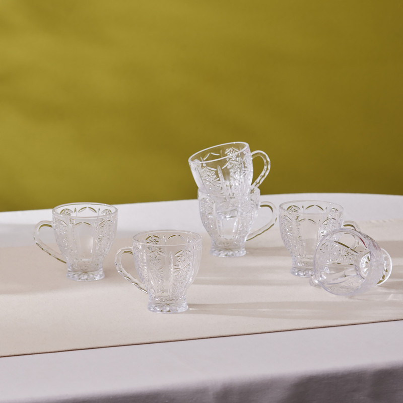 سرویس چای خوری 6 پارچه 6 نفره کاراجا مدل Seda