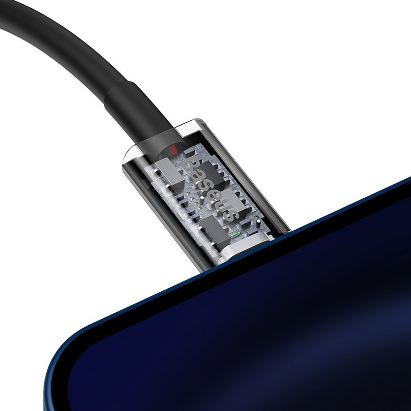 کابل تبدیل USB به لایتنینگ باسئوس مدل CALYS-A01 طول 1.5 متر