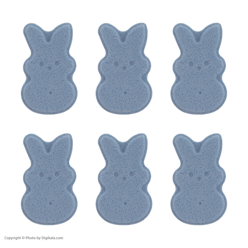کوکتل پدیکور ژبن پلاس مدل Rabbit وزن 600 گرم بسته 12 عددی