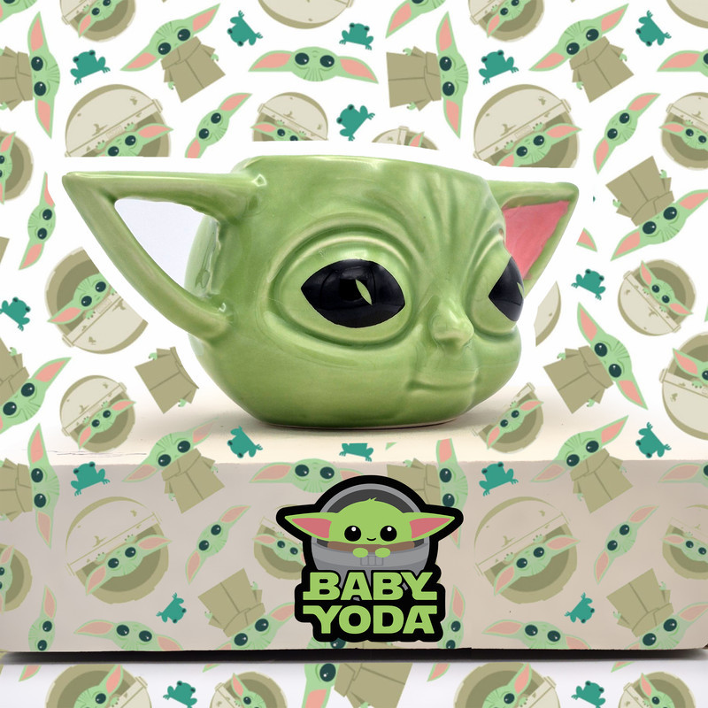 ماگ مدل بیبی یودا کد BABY YODA 1
