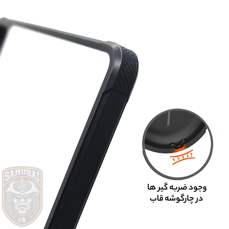 کاور سامورایی مدل Fortex مناسب برای تبلت سامسونگ Galaxy Tab S9  S9 FE  S10 Lite