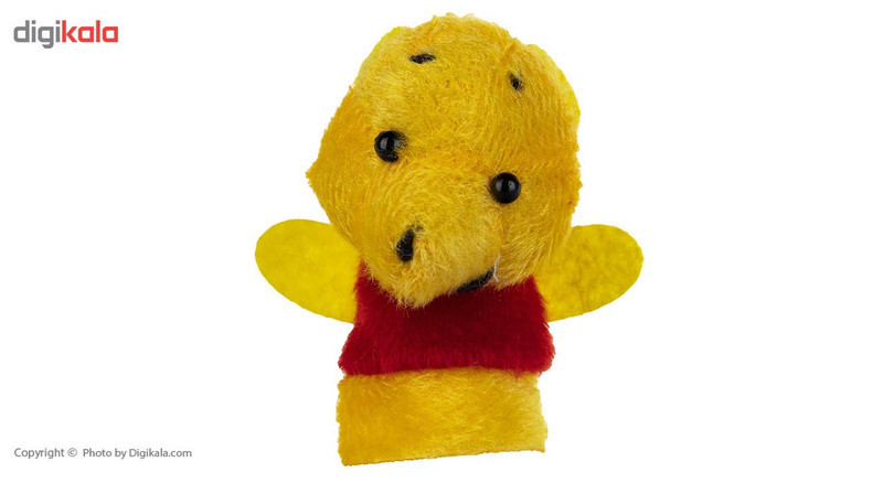 عروسک انگشتی پرشین صبا مدل Winnie The Pooh And Friends بسته 5 عددی