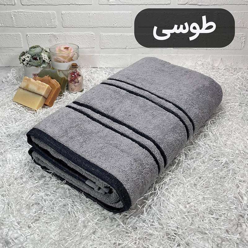 حوله حمامی مدل پارما سایز 95 * 160 سانتی متر