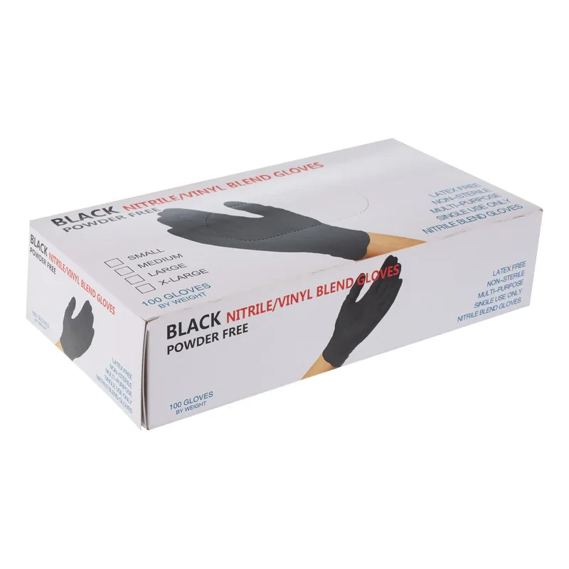 دستکش وینیل غیر پودری مدل S002 سایز کوچک (S) بسته 100 عددی