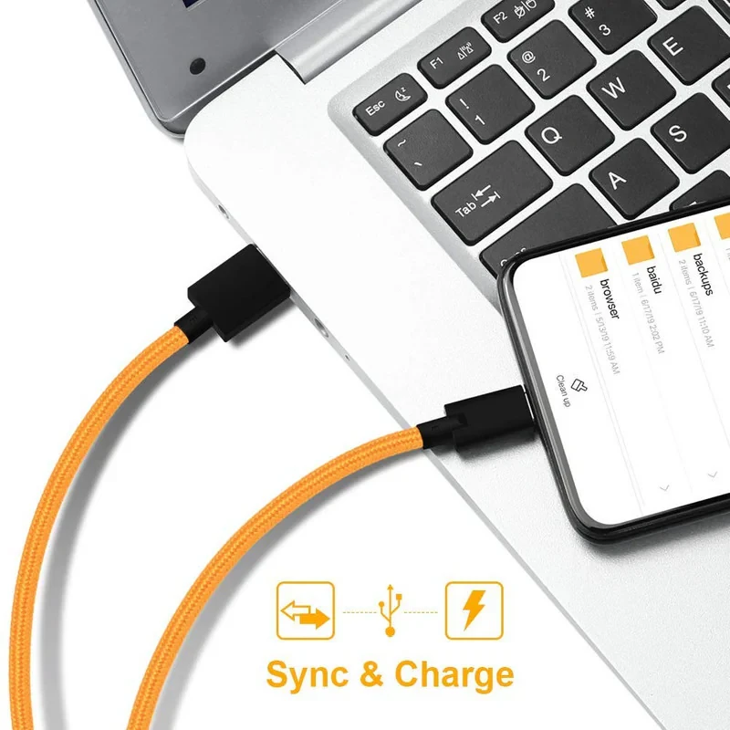 کابل تبدیل USB به USB-C ریلمی مدل orjin طول 1 متر