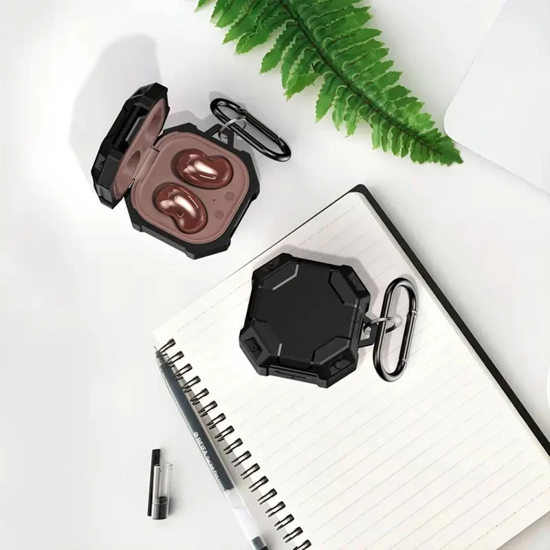 کاور مسیر مدل threeple Apex مناسب برای هدفون سامسونگ بی سیم Galaxy Buds Live  Buds Pro  Buds 2  Buds 2 Pro  Buds Fe
